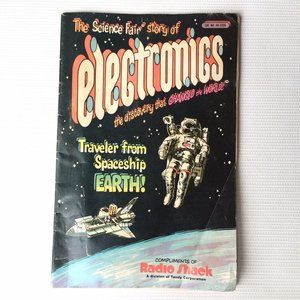 Science Fair Story of Electronics Radio Shack Comic Book Astronaut Spaceship '84